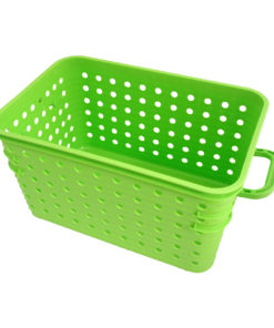 Large Plastic Rattan Basket – Dial Industries, Inc