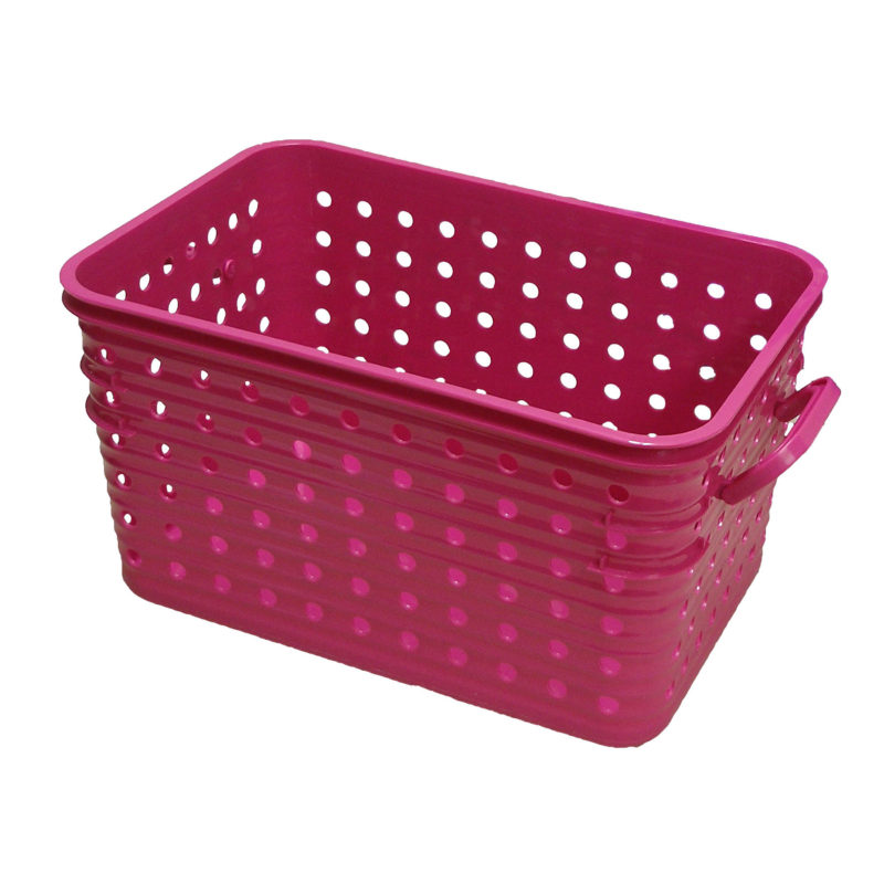 Large Dot Basket with Handles – Dial Industries, Inc